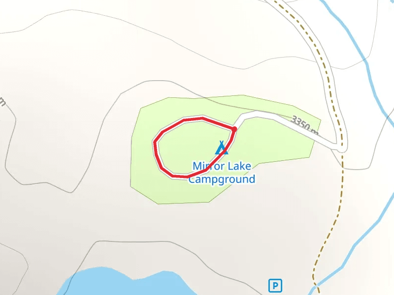 Mirror Lake Campground Loop