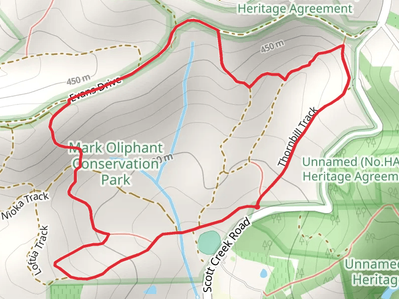 Loop of Mark Oliphant Conservation Park