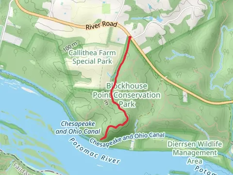 Springhouse and Blockhouse Trail