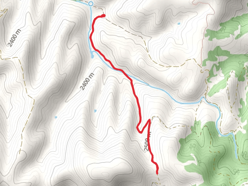 Elijah's Park Trail via Elijah Spring Road