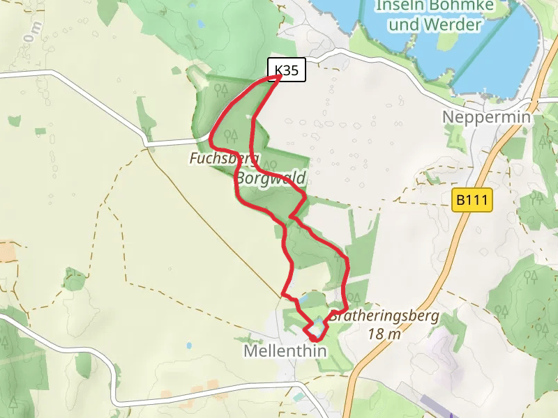 Borgwald and Blanker Teich Loop