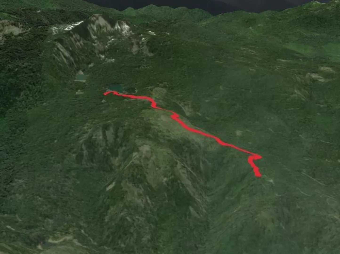 An image depicting the trail Buckeye Lake Trail and its surrounding area.