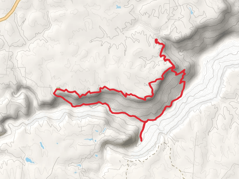 Big Creek Rim Trail and Big Creek Gulf Loop Trail