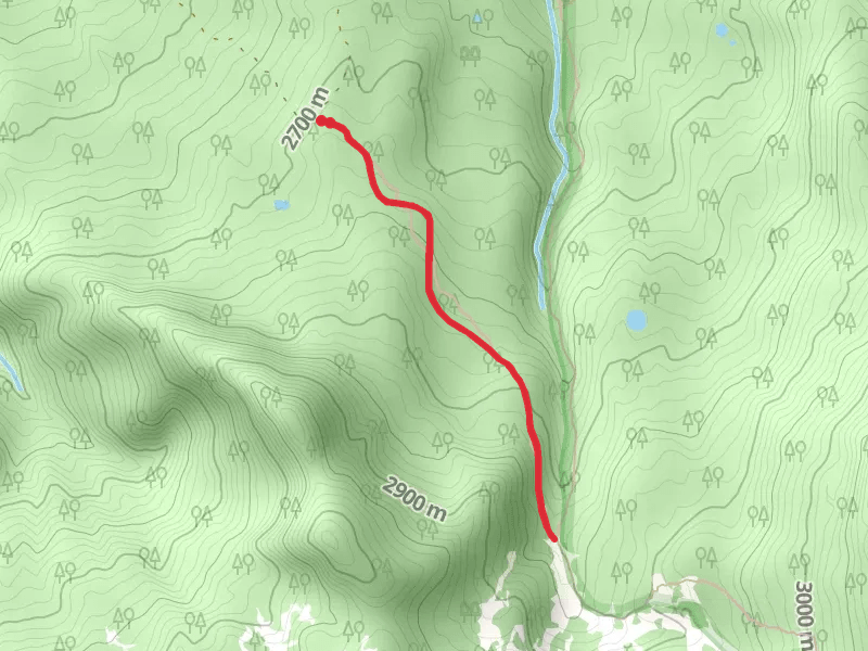 Lone Cabin Tie-in Trail