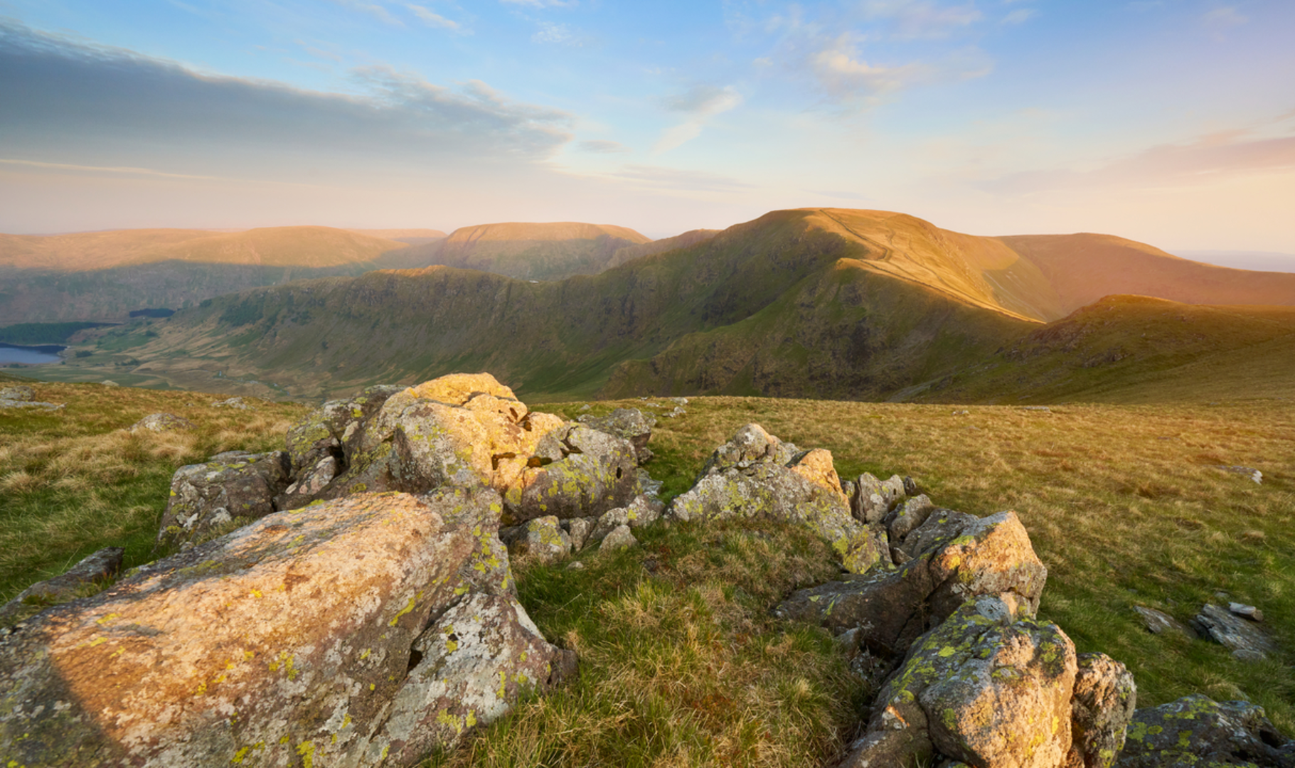 An image depicting the trail Harter Fell - Eskdale and its surrounding area.