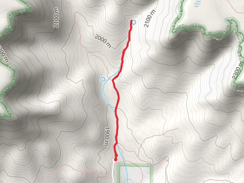 See Spring Trail via See Canyon Trail
