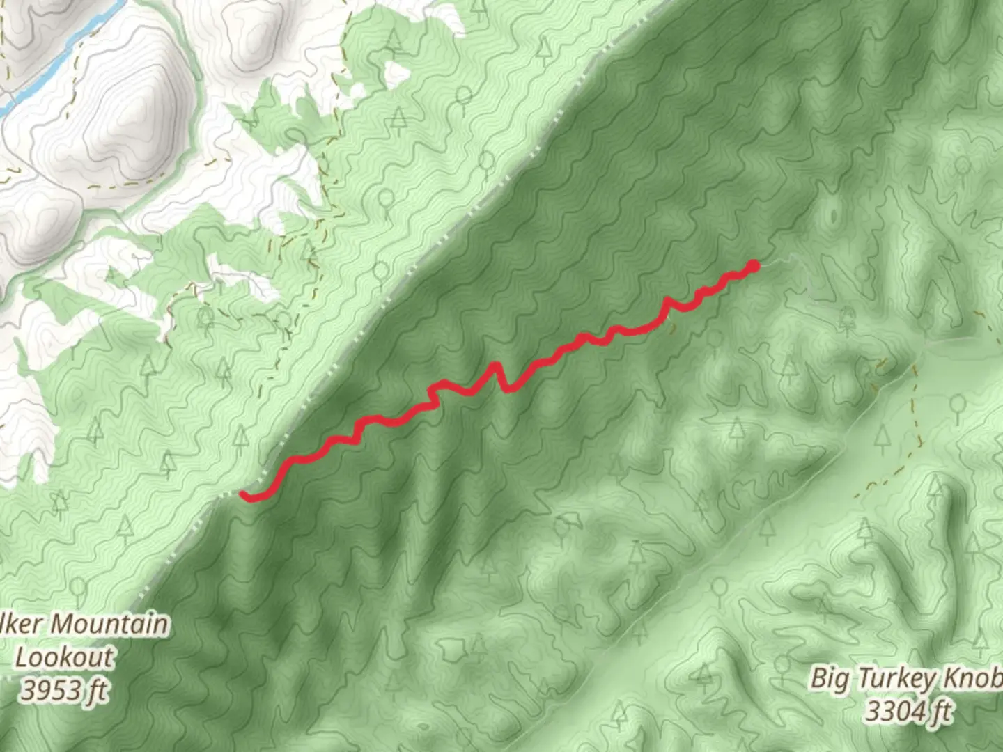 An image depicting the trail Ceres Trail and its surrounding area.