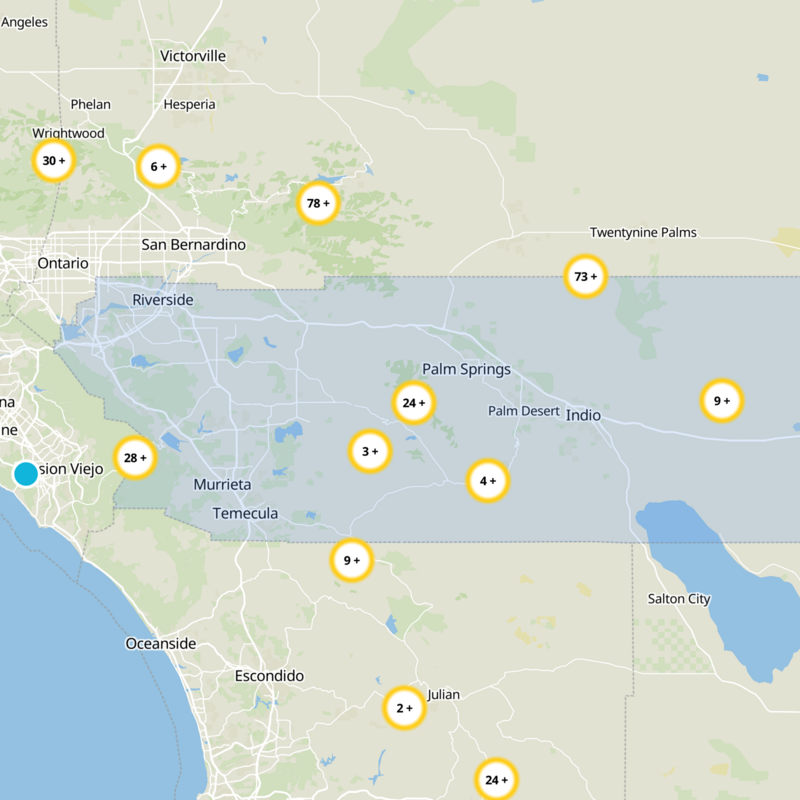 Riverside County Static Map