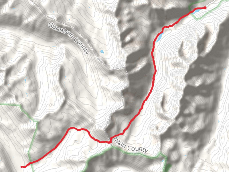 West Maroon Pass via West Maroon Trail