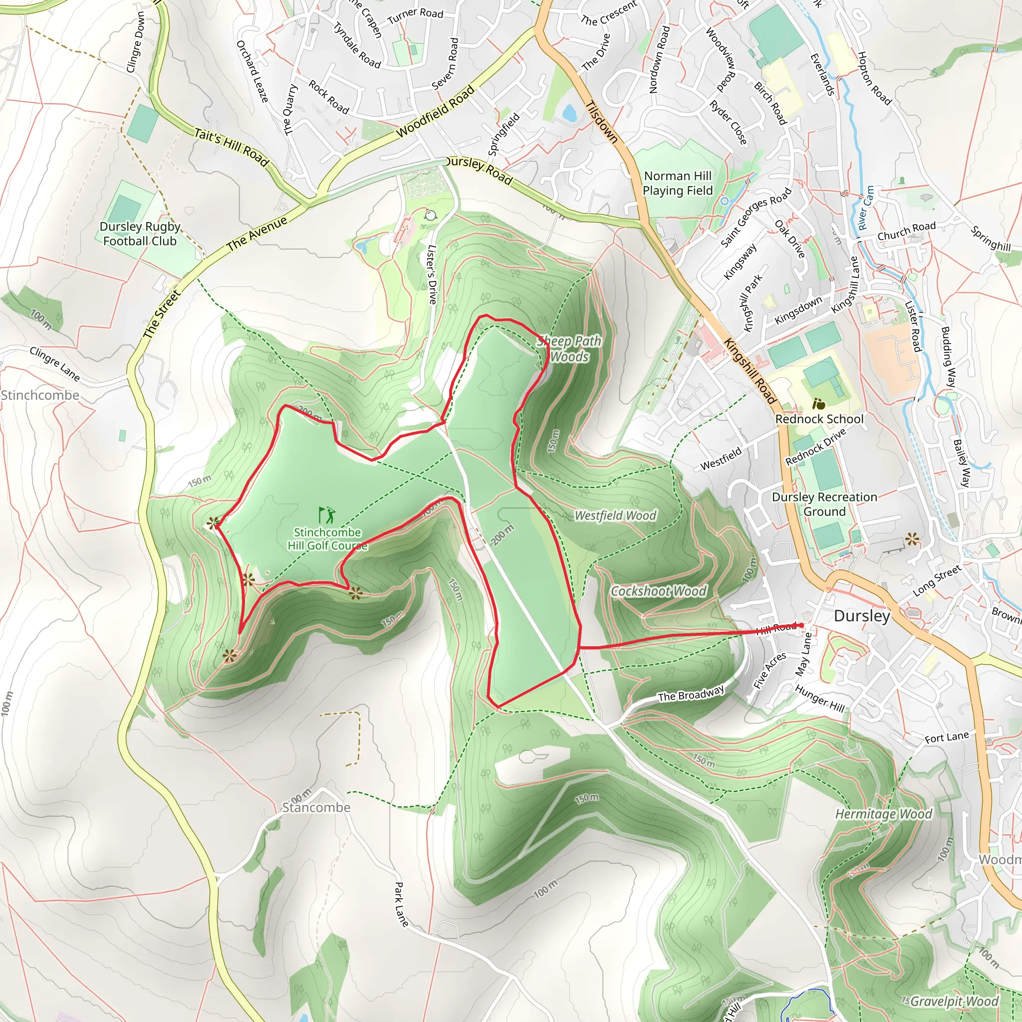 Cotswolds - Korea Friendship Trail mobile static map