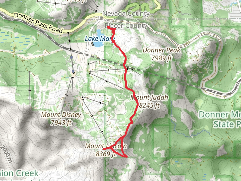 Mount Lincoln via PCT