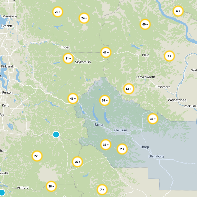 Kittitas County Static Map