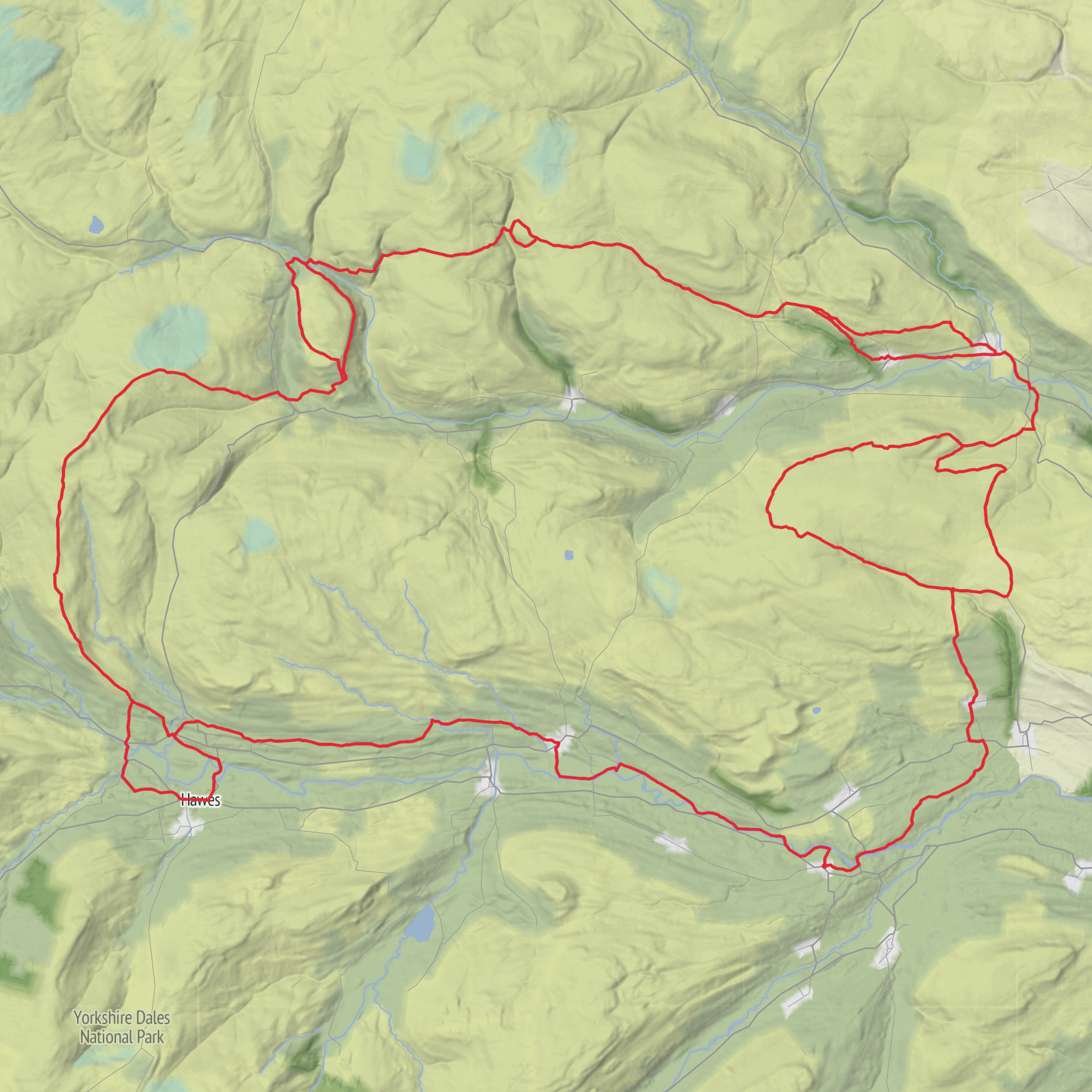 Herriot Way mobile static map