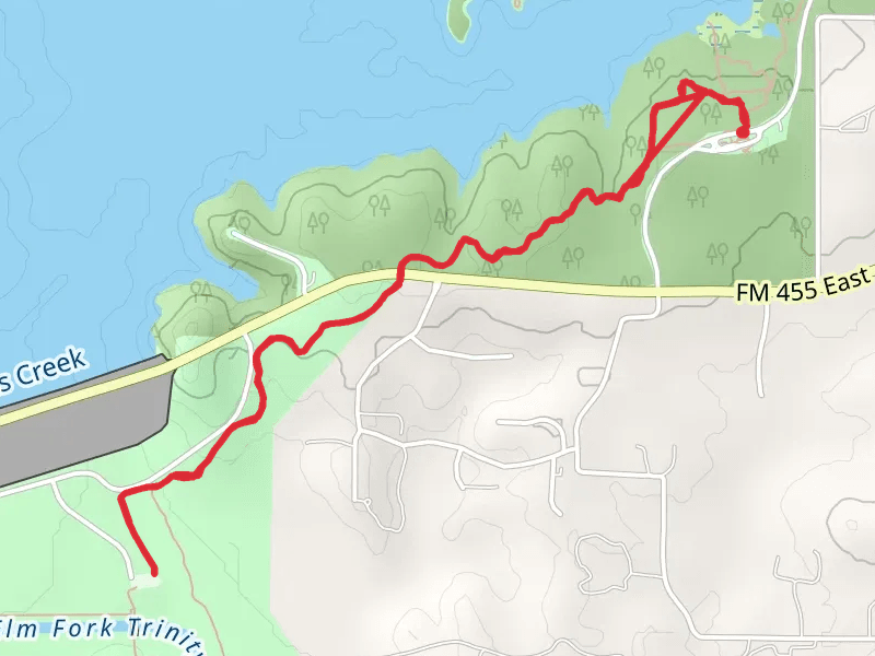 Wagon Wheel Crossing Trail and Elm Fork Trail