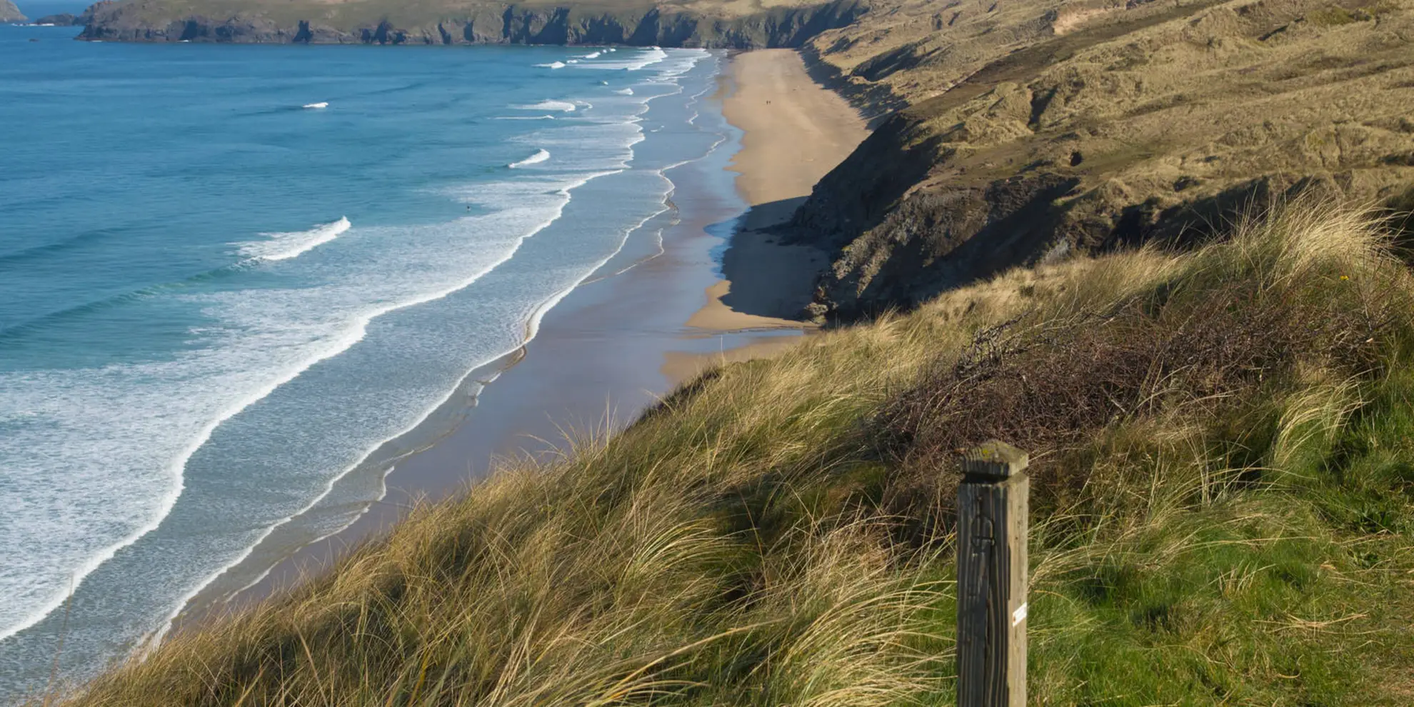 An image depicting the trail Perran Sands - St Agnes Walk and its surrounding area.