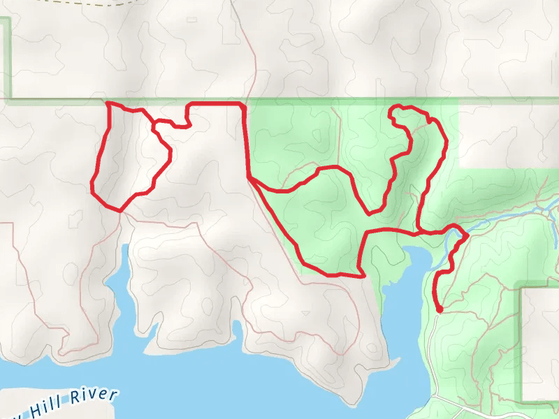Kanopolis Reservoir Eastside Loop