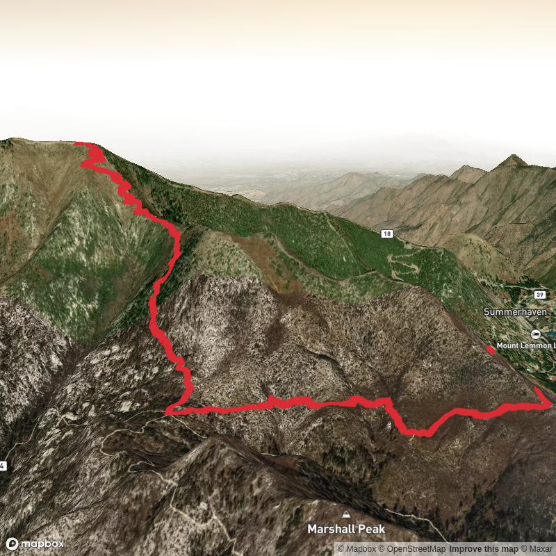 Mint Spring to Aspen to Aspen Draw