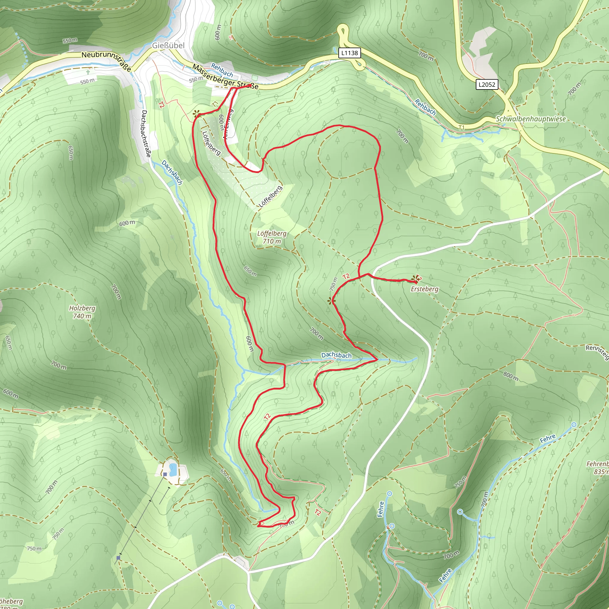 Ersteberg via Giessuebler Schweiz mobile static map