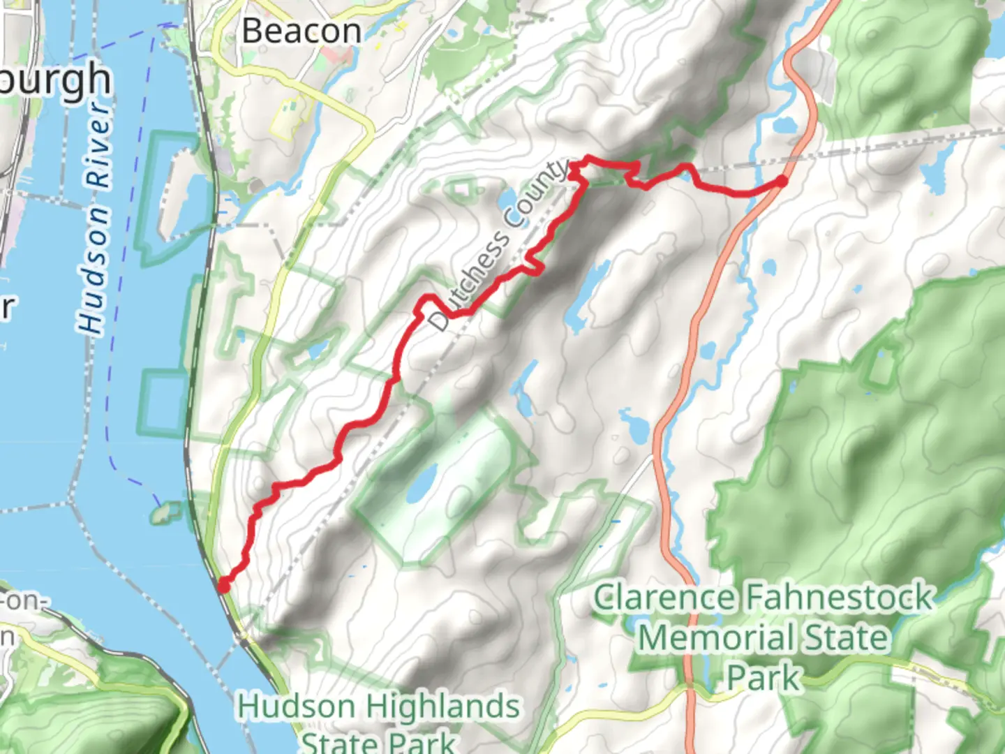 An image depicting the trail Wilkinson Memorial Trail - Yellow and its surrounding area.