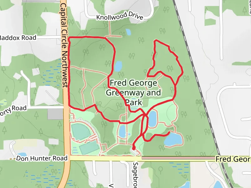 Fred George Greenway and Park Loop