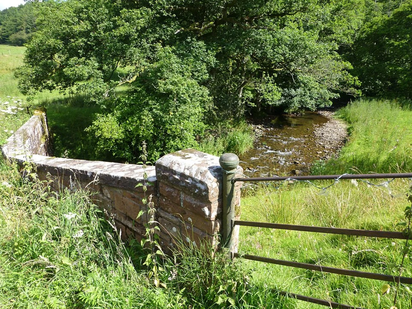 An image depicting the trail River Eden, Lacy's Caves and Cave Wood Loop - Little Salkeld and its surrounding area.