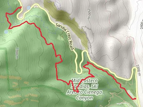 Bill Spring, Oso Corredor and Tree Spring Trail