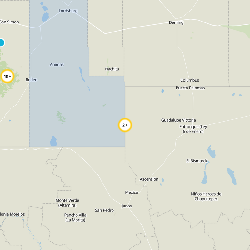 Hidalgo County Static Map