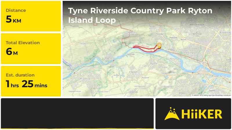 Tyne Riverside Country Park Ryton Island Loop | Newcastle upon Tyne