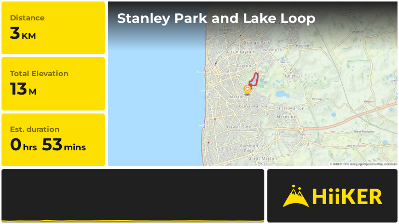 Stanley Park and Lake Loop | Borough of Blackpool | England