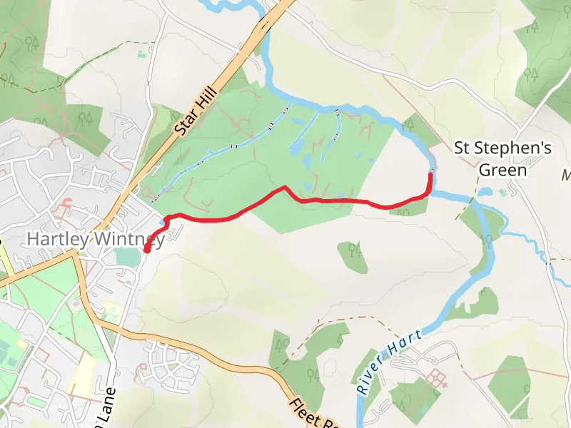 Hartley Wintney Golf Course Walk