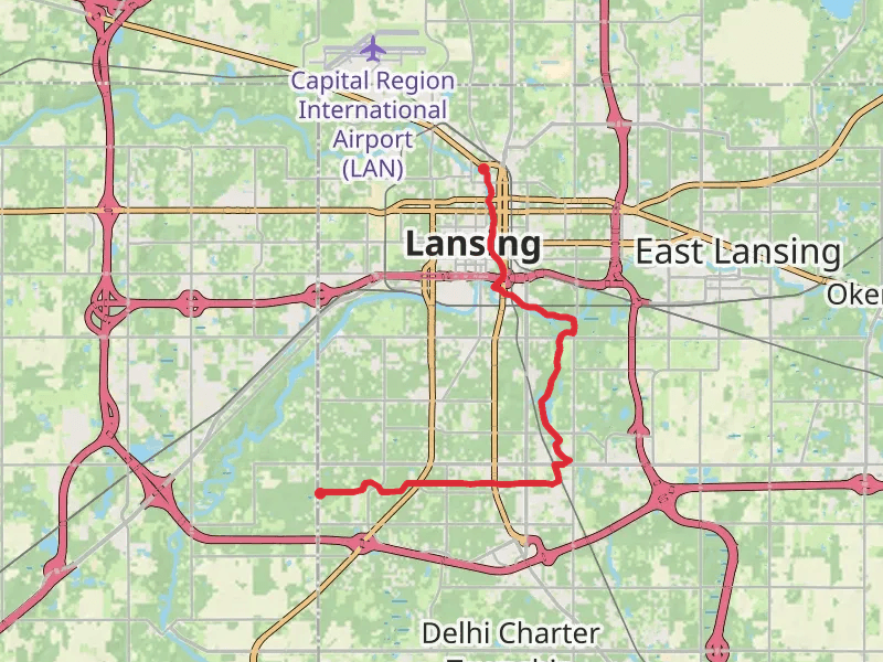 South Lansing Pathway and Lansing River Trail