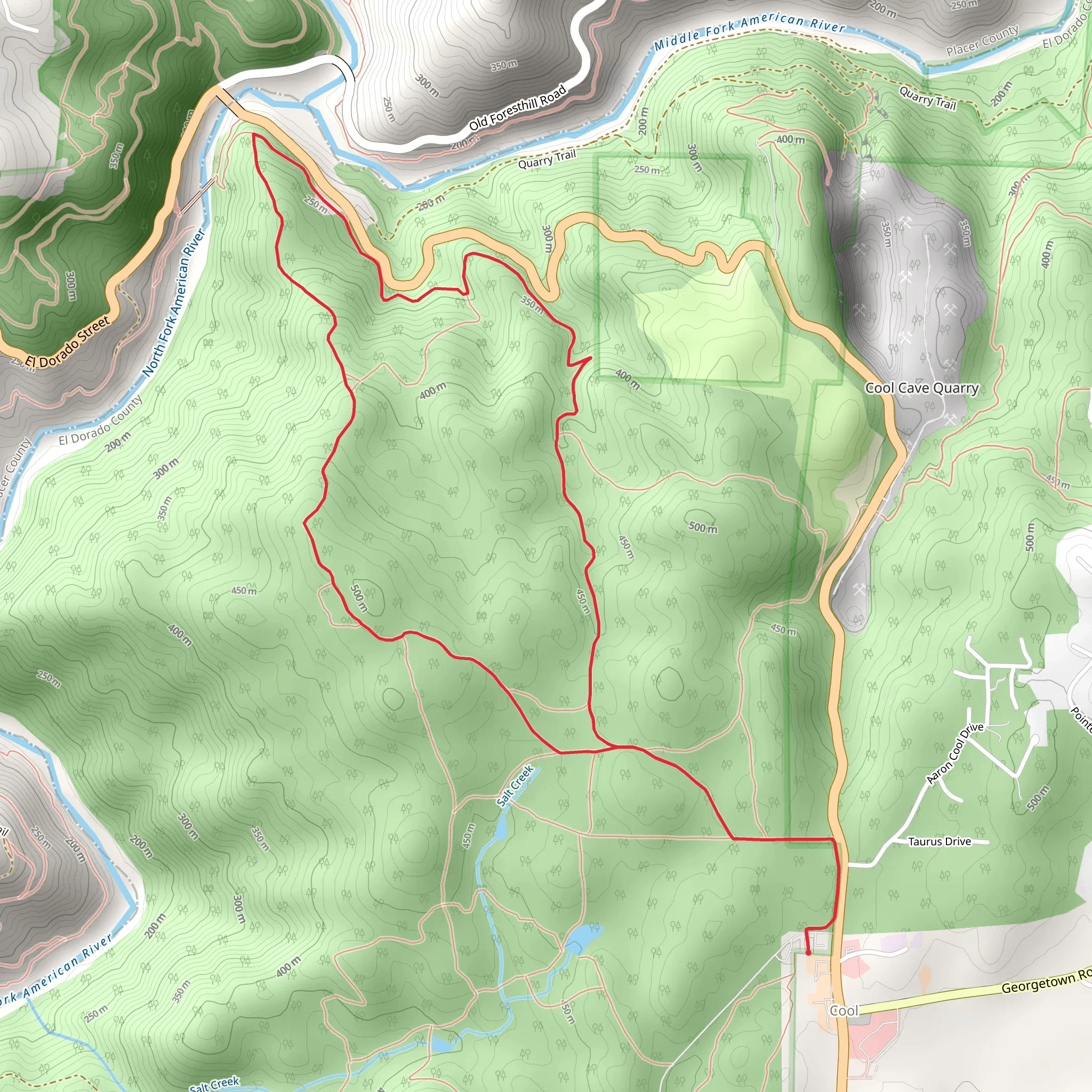 Wendell T Robie Trail and Olmstead Loop Trail mobile static map