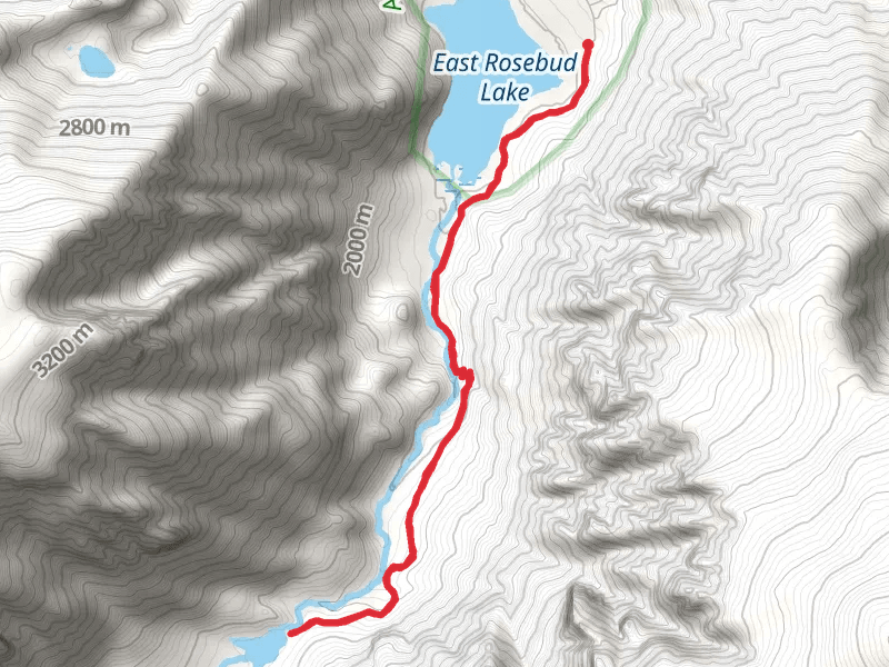 Elk Lake via East Rosebud Trail