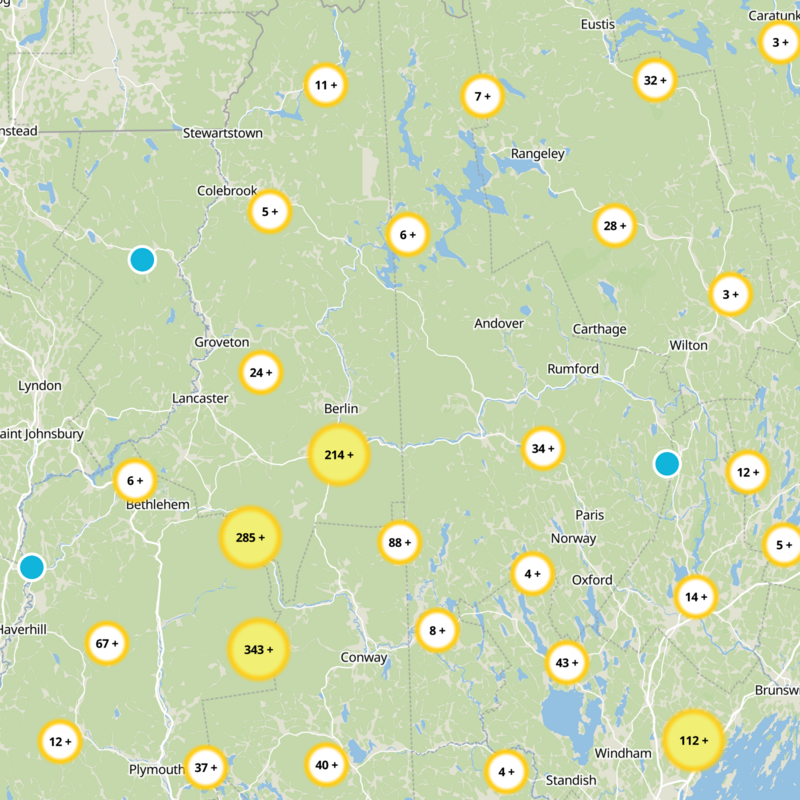Oxford County Static Map