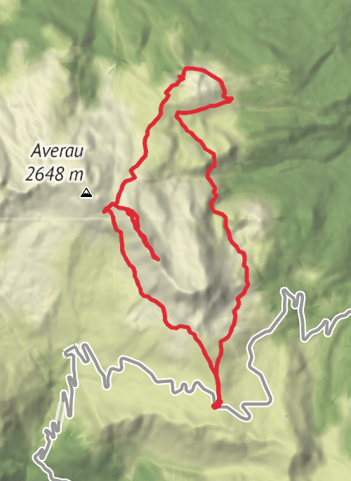 Hike on Cinque Torri Loop from Passo Giau mobile static map