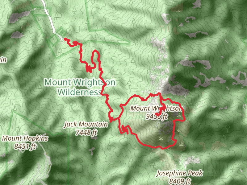 Super Trail, Mount Wrightson and Sky Islands Traverse Loop