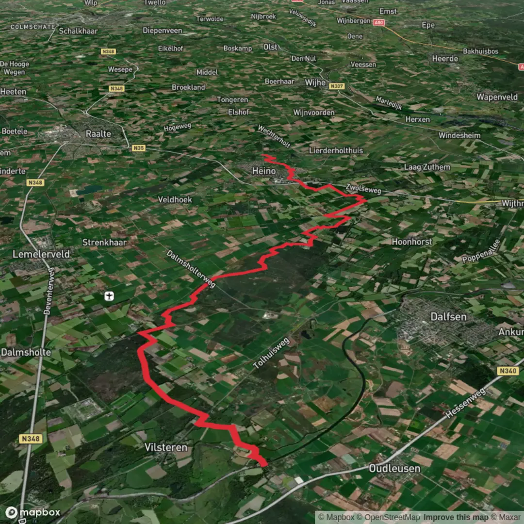 An image depicting the trail 1324-roots-natuurpad-etappe-14 and its surrounding area.