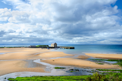 Elie Ness to Crail via Ardross Castle, Newark Castle and Caiplie Caves