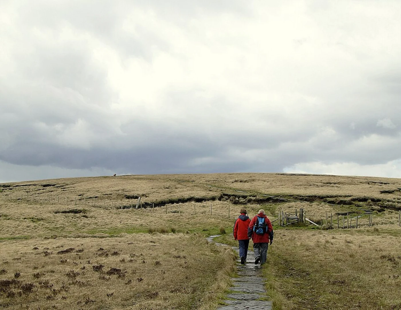 An image depicting the trail Great Hill Loop - Brinscall and its surrounding area.