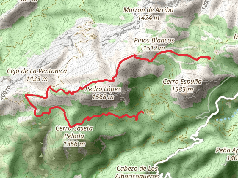 Path of Pedro Lopez - Sierra Espuña PR MU 63