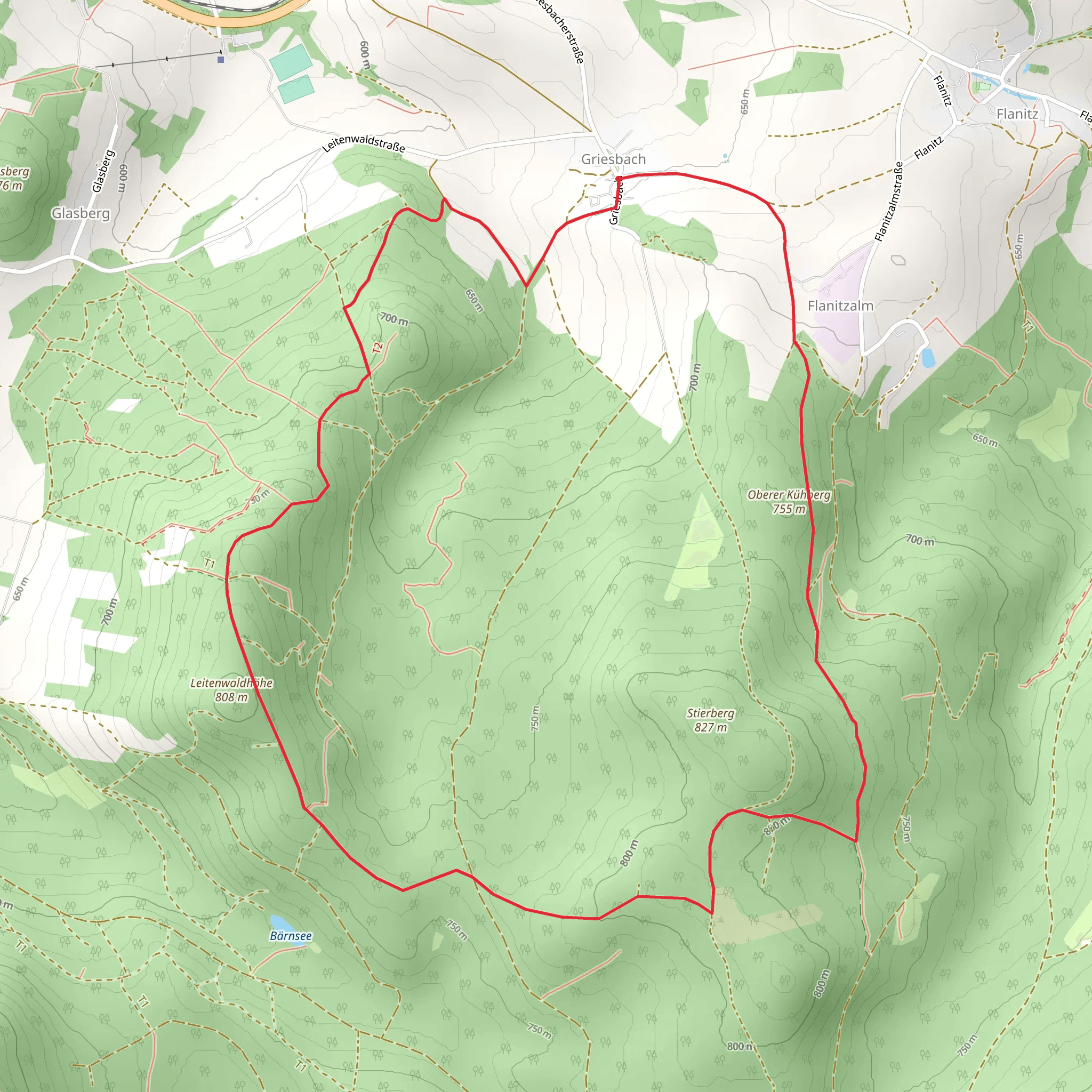 Griesbach Runde mobile static map