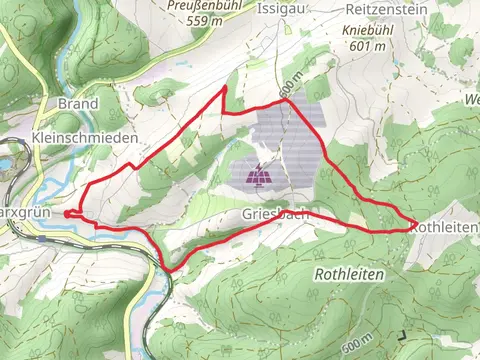 Marxgrüner and Froschgruener Weg OS