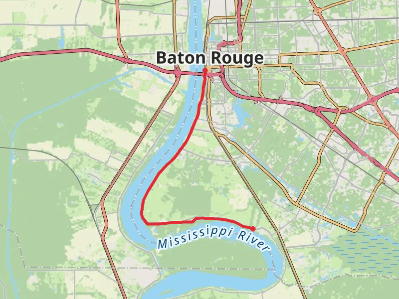 Mississippi River Levee Trail