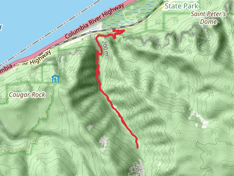 Horsetail Falls and Oneonta Trail