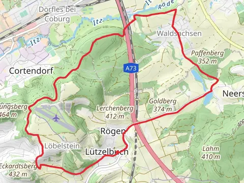 Muehlteich via Emil-Raedlein Weg and Carl-Escher Weg