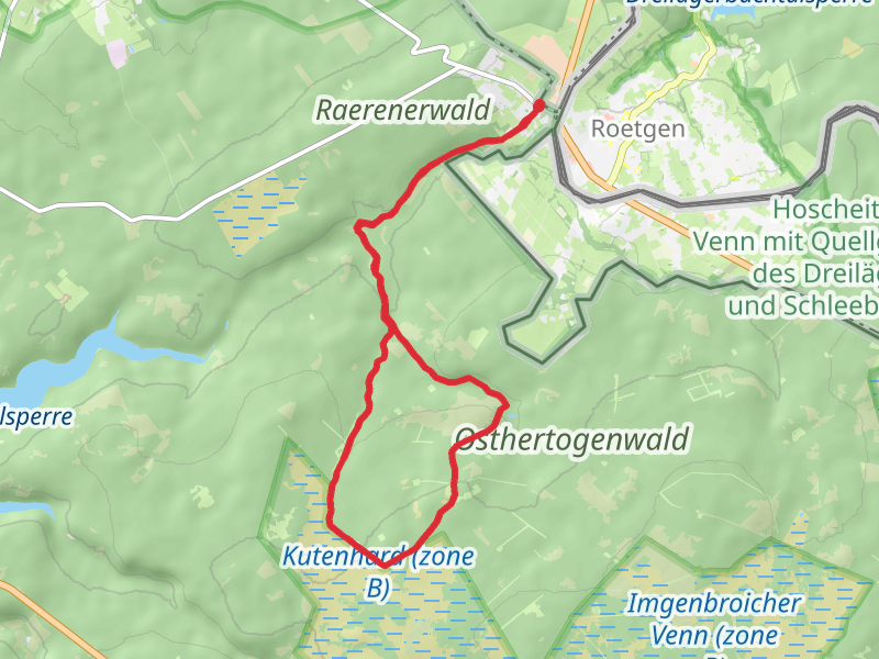 Osthertogenwald Loop - Petergensfeld