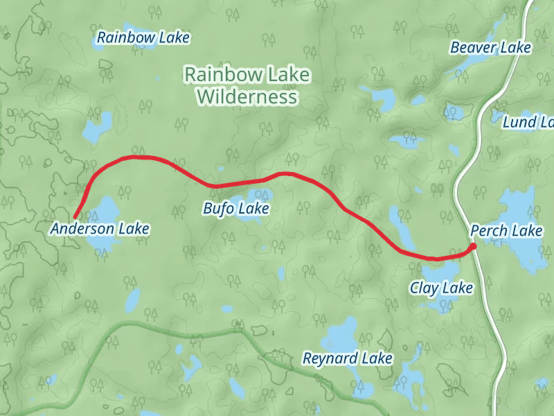 Anderson Lake via Forest Trail 502