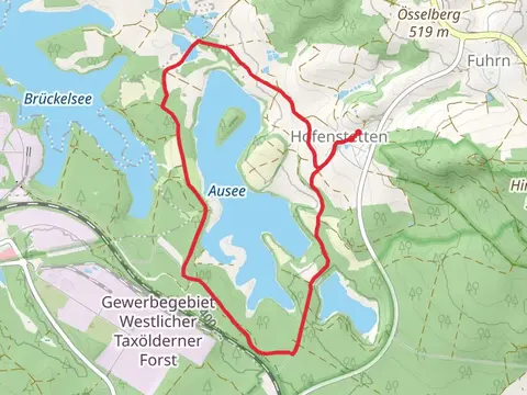Ausee via Ausee Weg