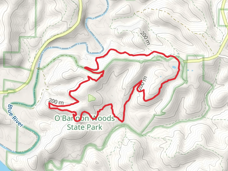 Breeden Ridge, Group Camp and Fire Tower Loop Trail