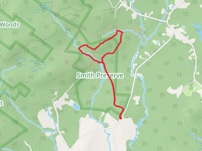 Fox Den Trail via Steele Trail